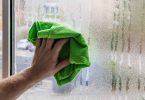 toweling off window condensation