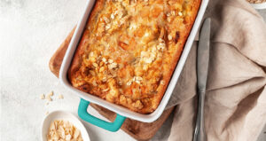 Baked Peach Oatmeal