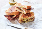 Apple, Bacon, and Brie Grilled Cheese Sandwiches