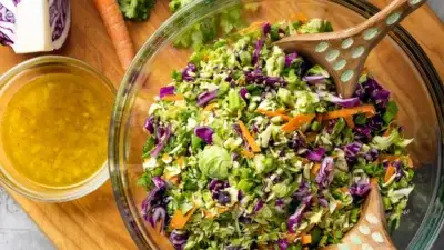 Shaved Brussels Sprouts Salad