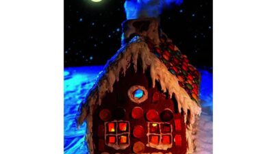 Homemade Gingerbread House