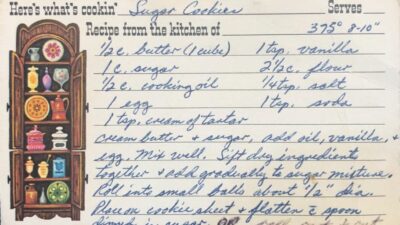 Grandma Doris Cookies