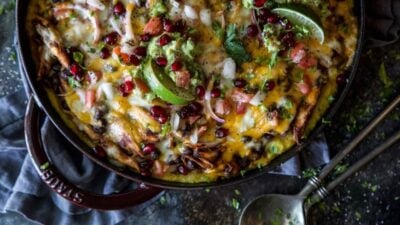 Leftover Turkey Tamale Pie